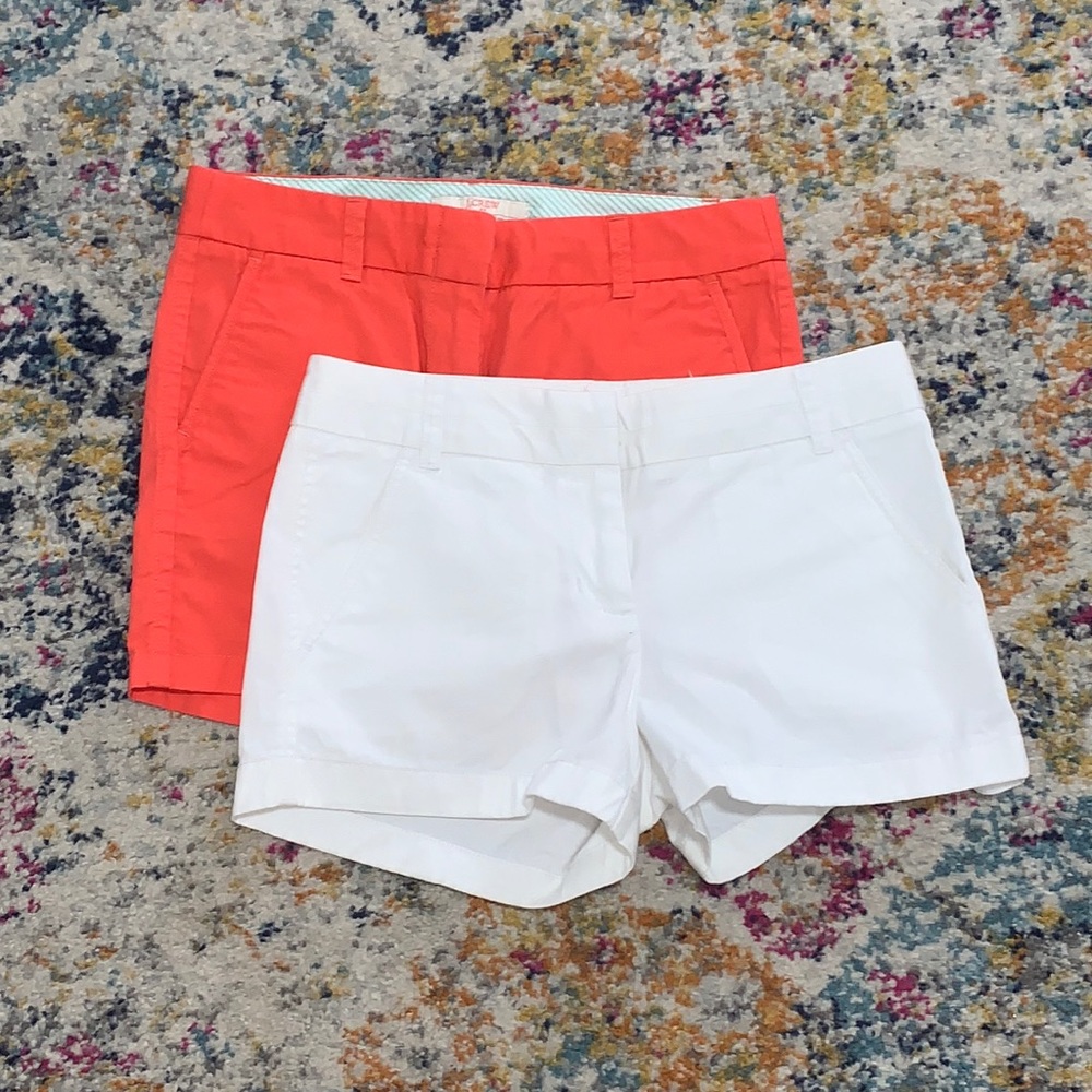 3” Classic (White) & 4” Broken In (Peachy) Chinos